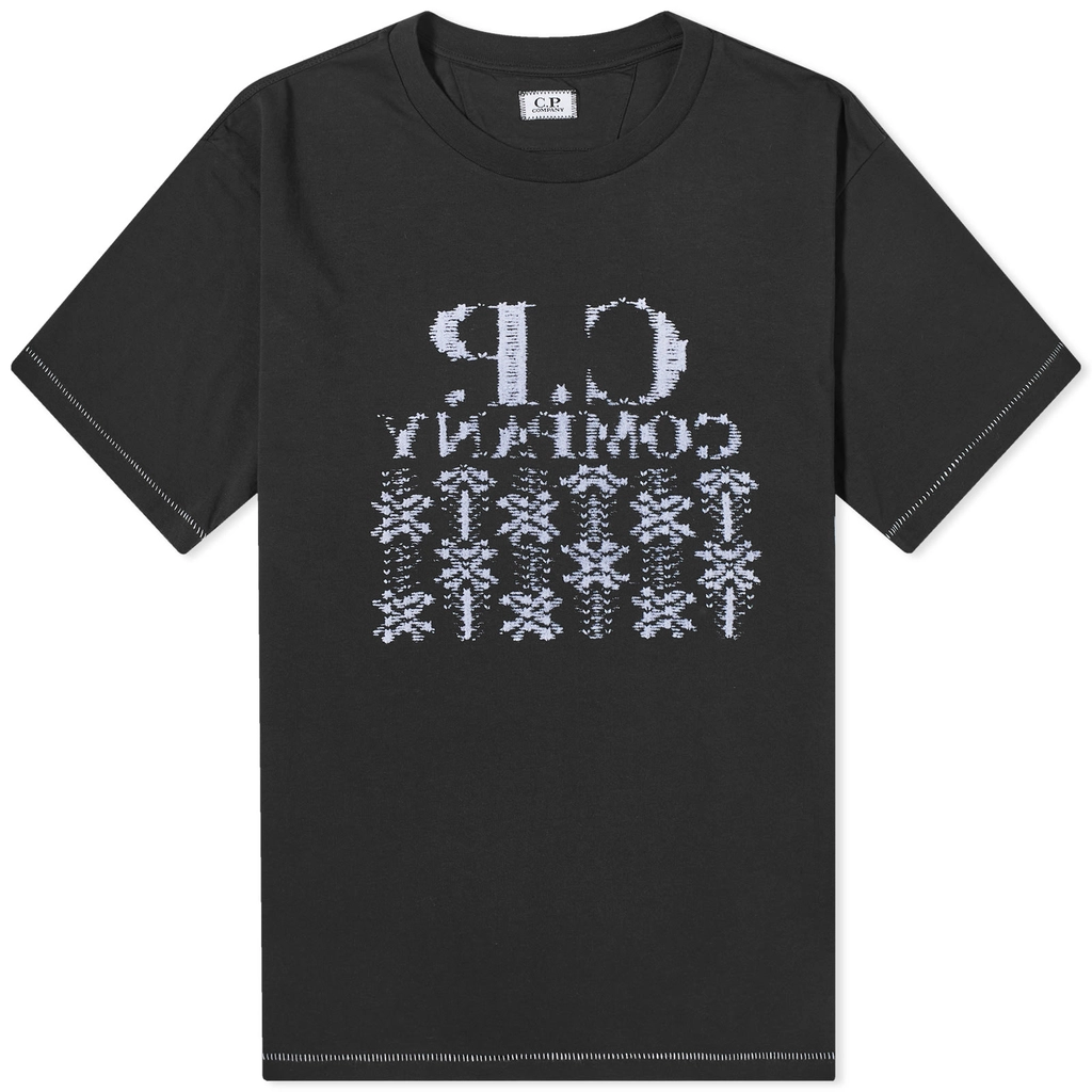 CP Company Men's Logo T-Shirt Black